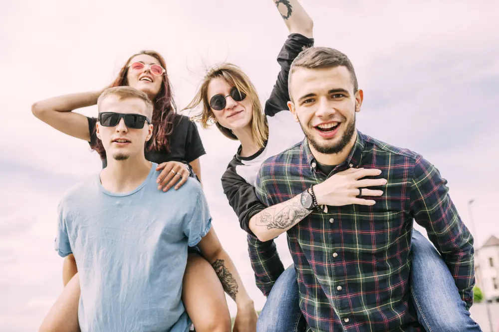 portrait-enjoyable-friends-against-blue-sky What Methods Of Drug Addiction Treatment Are Available?