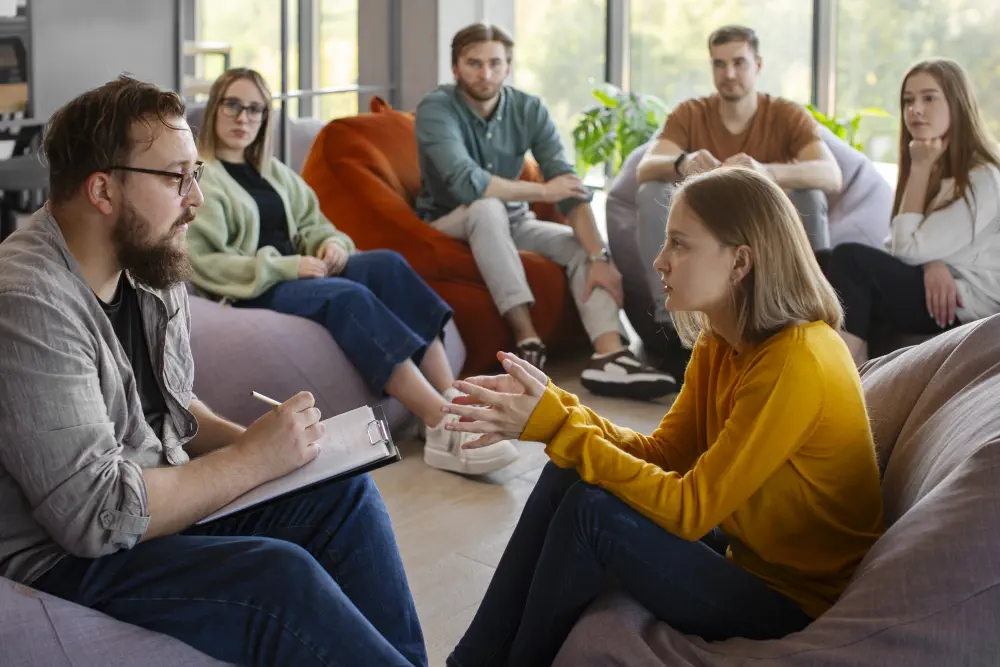 authentic-group-therapy-meeting-2 How Quickly Can Someone Become Addicted to Xanax?