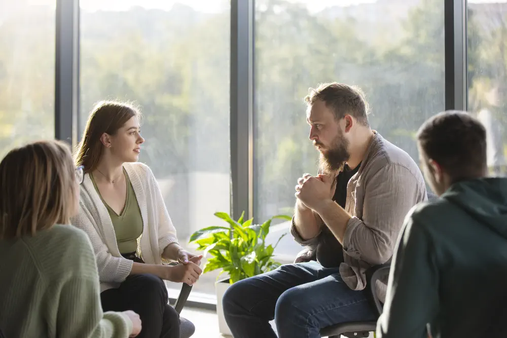 authentic-group-therapy-meeting-3 Is Drug Addiction a Mental Illness?