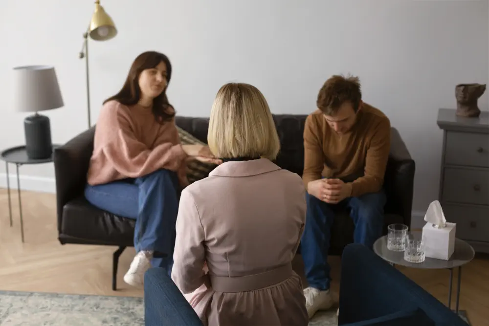 full-shot-couple-undergoing-therapy How Alcohol Addiction Treatment is Saving Lives