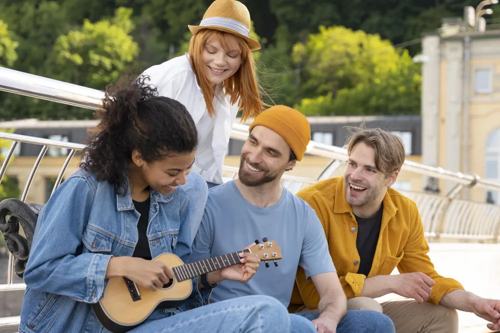 medium-shot-woman-playing-guitar Where To Get Help With Alcohol Problems