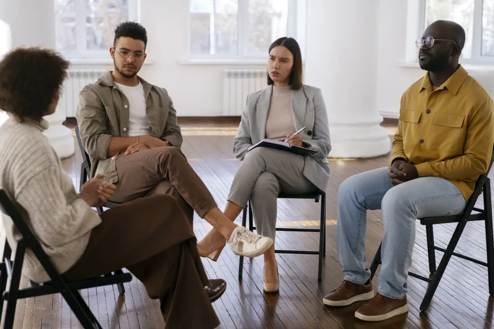 people-sharing-feelings-emotions-group-therapy-session Where To Get Help With Alcohol Problems