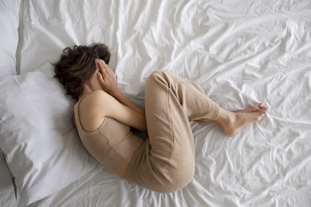 woman-experiencing-anxiety-flat-lay Alcohol Abuse Addiction Recognizing and Recovering Strategies