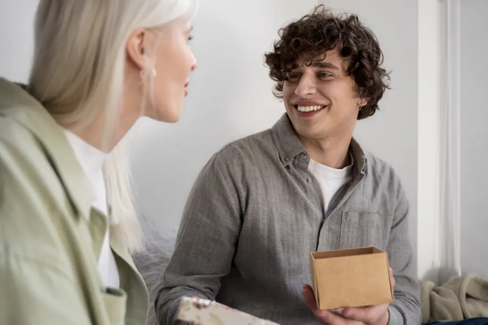 close-up-smiley-couple-with-present How to Quit Drinking Alcohol: Effective Ways to Help Someone Stop
