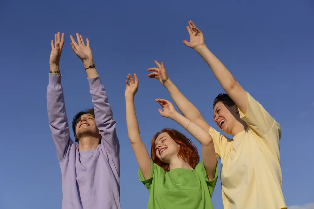 low-angle-teenagers-being-friends Am I Addicted to Marijuana? The Test Will Show