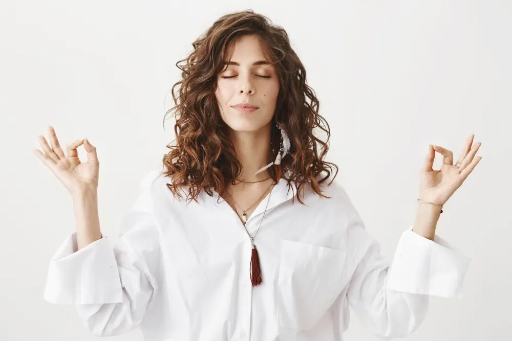 stylish-young-woman-meditating-practice-yoga-breathing Is Marijuana Bad for Health?