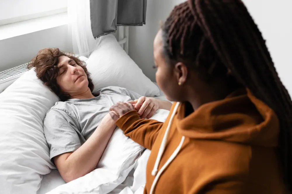 person asleep