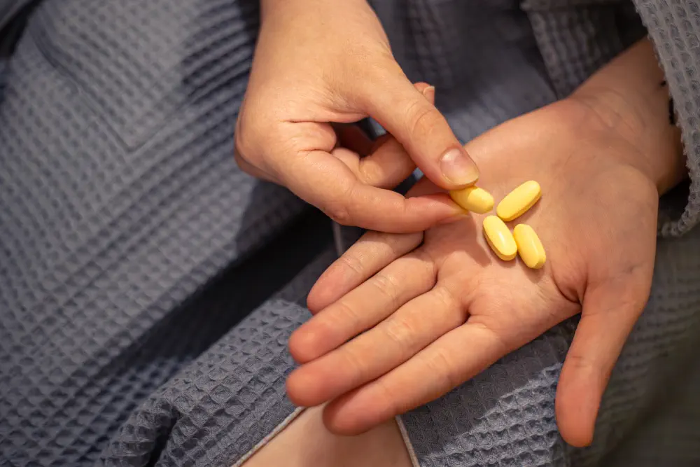 pills in your hand