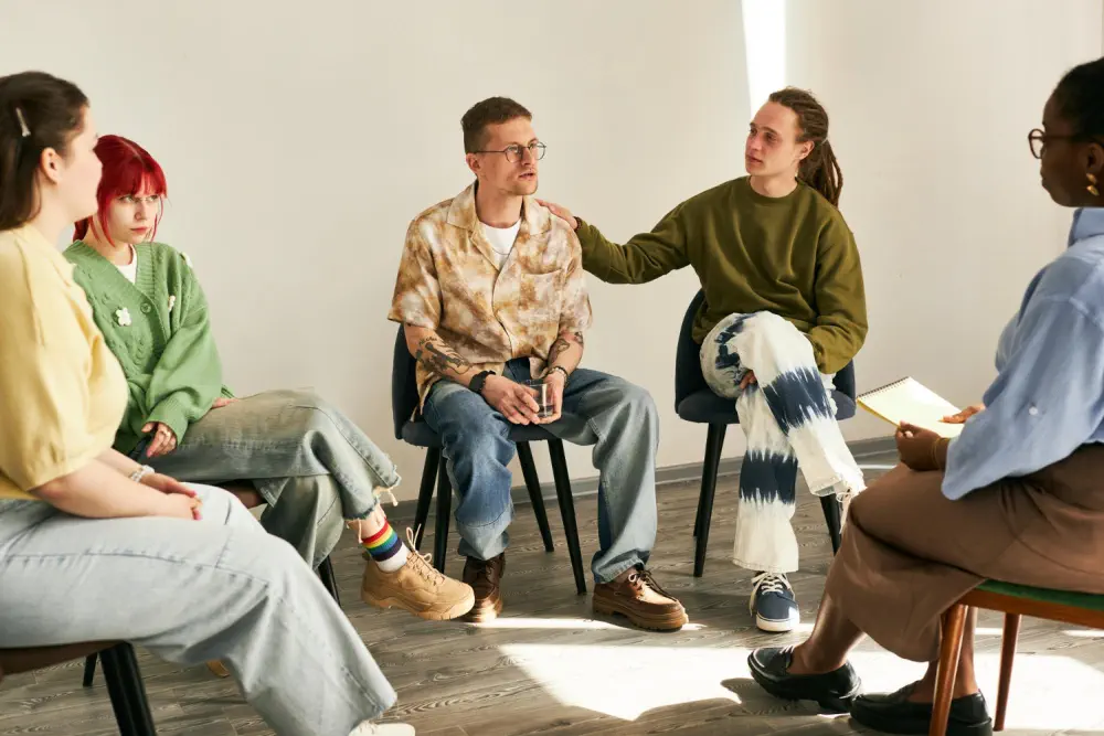 Group therapy for substance support